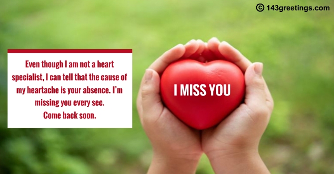 romantic miss u messages